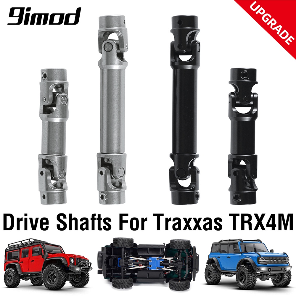 เพลาขับกลาง เหล็ก 9imod สําหรับอัพเกรดรถไต่หินบังคับ Traxxas TRX4M 1/18 TRX4M