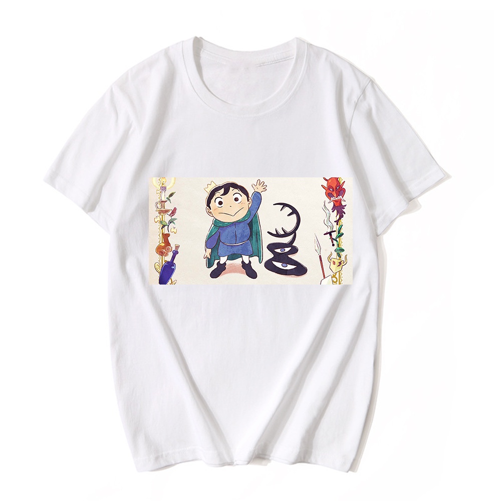 【Hot】เสื้อยืดแขนสั้นลาย Ranking of Kings Anime Osama Ranking Kawaii Poggi&Kage Best Friends สําหรับผ