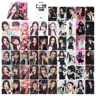 โปสการ์ดโลโม่ อัลบั้ม IVE IVE LIZ WONYOUNG YUJIN LEESEO REI GAEUL Kpop จํานวน 55 ชิ้น ต่อกล่อง