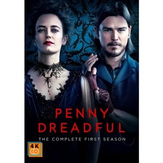 หนัง DVD ออก ใหม่ Penny Dreadful Season 1 เรื่องเล่าเขย่าขวัญ ปี 1 (8 ตอนจบ) (เสียง ไทย | ซับ ไม่มี) DVD ดีวีดี หนังใหม่