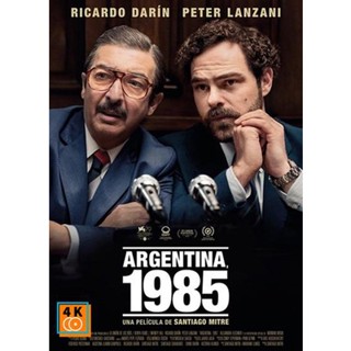 หนัง DVD ออก ใหม่ Argentina 1985 (2022) (เสียง สเปน /อังกฤษ | ซับ ไทย/อังกฤษ) DVD ดีวีดี หนังใหม่