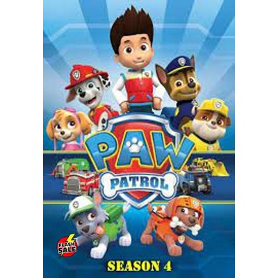 DVD ดีวีดี ขบวนการสี่ขาผจญภัย ปี 4 Paw Patrol Season 4 (26 ตอนจบ) (เสียง ไทย | ซับ ไม่มี) DVD ดีวีดี