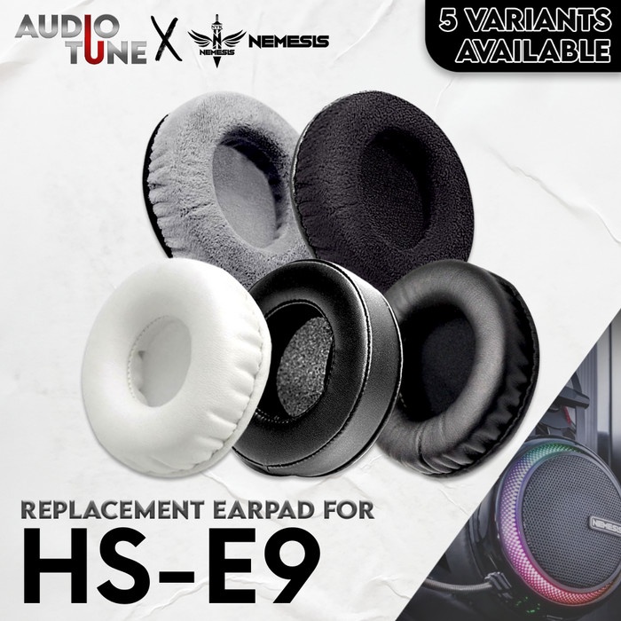 แผ่นรองหูฟัง Earcup Nemesis Rubick NYK HS-E9 แผ่นโฟม