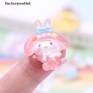 Flth กิ๊บติดผมเรซิ่น รูปการ์ตูนดอกไม้ ขนาดเล็ก เรืองแสง DIY สําหรับตกแต่งโทรศัพท์มือถือ แก้วน้ํา เครื่องประดับ ของขวัญ 5 ชิ้น