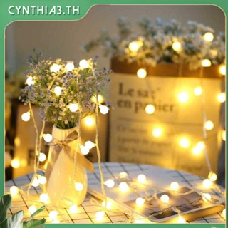 10M Fairy String ไฟ100 LED กันน้ำตกแต่ง Light Strings Plug In Fairy ไฟสำหรับในร่มกลางแจ้งห้องนอน Christmas Party Xmas Tree Cynthia