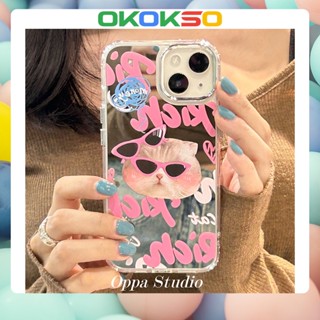 เคสมือถือ แบบนิ่ม ลายการ์ตูนแมว กันกระแทก สําหรับ OPPO Reno9 Reno8 Reno7pro reno6 7z 5 R17 A53 A9 2020 4Z 5G F11 A31 A3S A78 A77