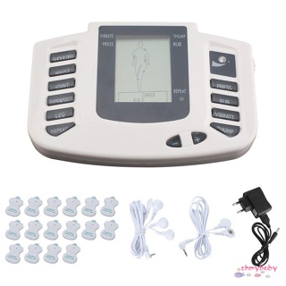 [OMY] Digital Electronic Body Slimming Pulse Massage Muscle Relax Stimulator Therapy Machine เครื่องกายภาพบำบัด [R/15]