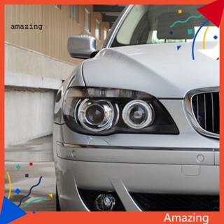 [AM] ฝาครอบไฟหน้าพลาสติกใส แบบมืออาชีพ 63127162117 63127162118 สําหรับ BMW 7 Series E66 05-08