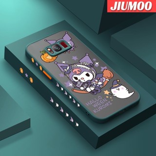 สําหรับ Samsung galaxy S8 S8 Plus เคสการ์ตูนน่ารัก Sanrio Kuromi ฝ้าบาง เคสดีไซน์ใหม่ ขอบซิลิโคนนิ่ม เคสโทรศัพท์กันกระแทก