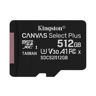 Kingston Canvas Select Plus microSD Card SDCS2/512 GB Class 10