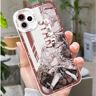 เคสโทรศัพท์มือถือแบบนิ่ม ใส กันกระแทก ลายดวงตานางฟ้า Honkai Star Rail Kafka Jing Yuan Luocha สําหรับ Samsung Galaxy S10 S20FE S21FE S20 S21 S22 S30 Plus Ultra 5G G530