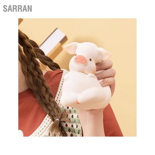  SARRAN บีบหมูของเล่น PU พลาสติกความเครียดบรรเทาการบีบอัดตุ๊กตาตกแต่งเดสก์ท็อปสำหรับเด็กผู้ใหญ่