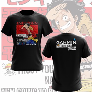 【พร้อมส่ง】Garmin Instinct 2 เสื้อยืดลําลอง แขนสั้น คอกลม พิมพ์ลาย One Piece Luffy Ver.2 สําหรับวิ่งกลางแจ้ง