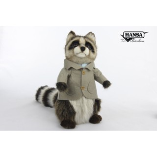 7828 ตุ๊กตาแรคคูน Raccoon Papa Hansa Creation