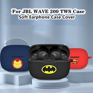 พร้อมส่ง! เคสหูฟัง แบบนิ่ม ลายการ์ตูนปิกาจู สําหรับ JBL WAVE 200 TWS JBL WAVE 200 TWS