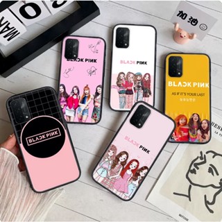 เคสโทรศัพท์มือถือแบบนิ่ม ลาย black pink 22A สําหรับ Realme X Lite XT X2 V11 V11S 8i 9 Pro Plus 5G Narzo 50i