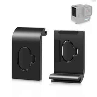 PULUZ Metal Battery Cover Replacement for   11 Black Mini Removeable Battery Lid Side Door Sports Camera Accessories