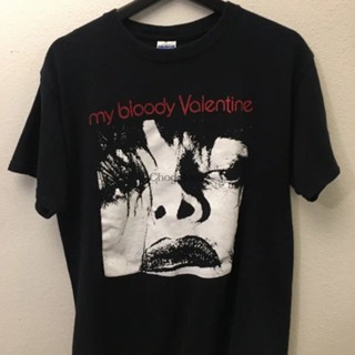 HOT QG T-shirt  เสื้อยืด พิมพ์ลาย My Bloody Valentine Feed Me With Your Kiss สําหรับผู้ชาย ผู้หญิงS-5XL