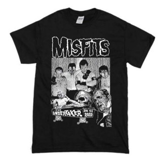 📦พร้อมส่ง      BAND MISFITS - THE UNDERTAKER   PRIA WANITA  BAJU DEWASA DAN ANAK  TSHIRT KUCING CAT