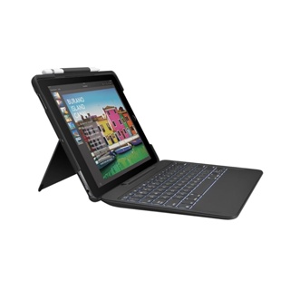 Logitech Slim Combo Detachable Keyboard สำหรับ iPad Pro 12.9 นิ้ว สีดำ