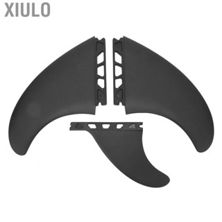 Xiulo Surf Fin Set  Durable Surfboard Fin Environmentally Friendly PVC Lightweight Stable  for Longboards