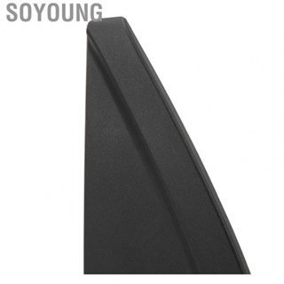 Soyoung Door Triangle Protective Trim  838301F000 Door Outside Delta Molding Shockproof Sturdy ABS Exquisite Appearance Scratch Resistant Wearproof  for Car