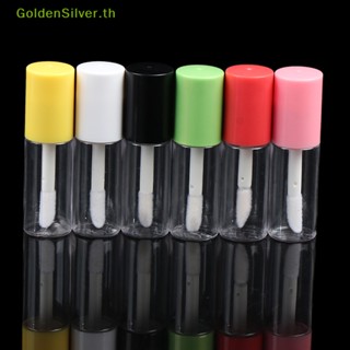 Goldensilver ขวดพลาสติกเปล่า สําหรับใส่ลิปกลอส 3 มล. DIY 10 ชิ้น