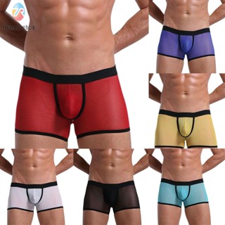 【TRSBX】Brand New Underwear Underpants 6 Colors Boxer Briefs Lingerie M-XL Nylon