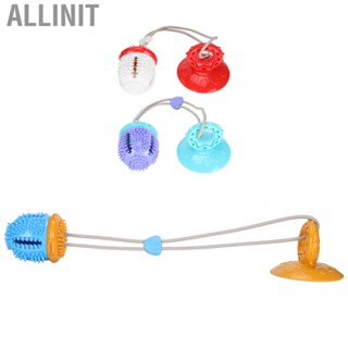 Allinit Dog Chew Molar Toy Pet  Cleaning Dispensing Interactive with Suction Cup