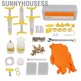 Sunnyhousess Bike Brake Bleed Kit  Evacuation Bleeder Hydraulic Disc Brake Bleed Kit Universal Easy To Clean  for Bike Brake