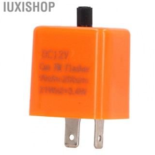 Iuxishop 12V  Turn Signal 2 Pin Flasher Relay Car Flasher Normally Open Relay Turn