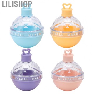 Lilishop Ice Hockey Mold Large Round Ball Ice Mold Multiple Uses for Ice Making