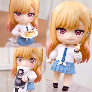 โมเดลฟิกเกอร์ Nendoroid My Dress-Up Darling Action Figure 1935 Kitagawa Marin Change Face Anime Articulado ของเล่นสําหรับเด็ก