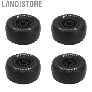 Lanqistore RC Car Tires  4Pcs 1/10 RC Wheels Tires  for Stable Driving