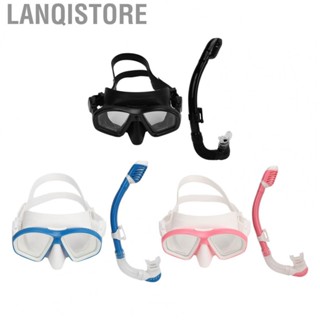 Lanqistore Kids Snorkel Set  Adjustable Strap Kids Diving  Comfortable Silicone  for Surfing