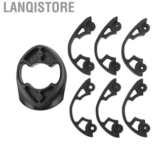 Lanqistore Bike Headset Spacer  Plastic Replacement Part Black Bicycle Headset Washer  for Cycling