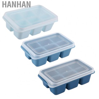 Hanhan Ice Tray  Stackable Design Safe Reliable Ice Tray With Lid  for Kitchen