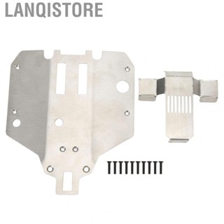 Lanqistore RC Car Rear Axle Protector Stainless Steel RC Car Chassis Armor for 1/12  Car