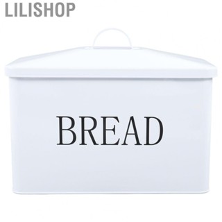 Lilishop Small Bread Box Portable Handle Nonslip Base Bread Container For Bread  WP