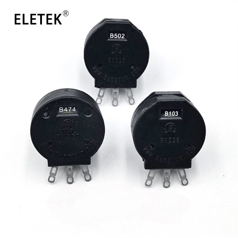 Potentiometer Switch RVS28 3Pin B102 B103 B104 B223 B333 B502 2W 1K