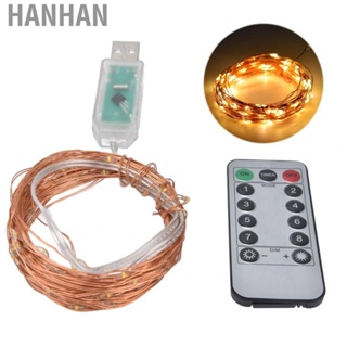 Hanhan String Light Copper Wire 8 Lighting Modes Decorative Twinkle Star Light AD