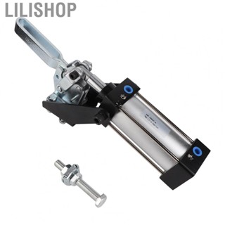 Lilishop Pneumatic Clamp  0.5~9.0kgf/cm² Efficient Firm Clamping High Accuracy G1/4in Pneumatic Hold Down Clamp  for Processing