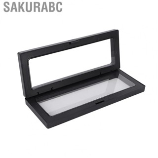 Sakurabc Film Jewelry Display Box  Eco Friendly Stable Portable Nail Art Display Box Professional Firm Sturdy  for Finished Nail Tip for Nail Salon for Women