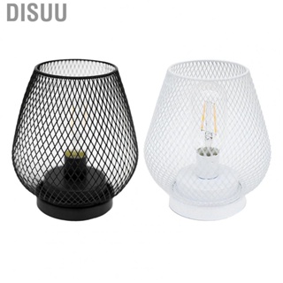 Disuu Bedroom Night Light  Wrought Iron Lamp Atmospheric Soft Light Decorative Nordic Style  for Bedroom