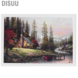 Disuu Frameless Painting  26.2x18.5in Modern Home Wall Decor Forest Decoration Painting  for Office for Bedroom for Living Room