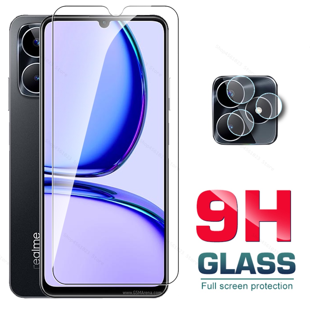 ฟิล์มกระจกนิรภัยกันรอยหน้าจอ แบบเต็มจอ สําหรับ Realme C53 4G 6.74 นิ้ว 2023 Realmi Realmy C 53 53C R