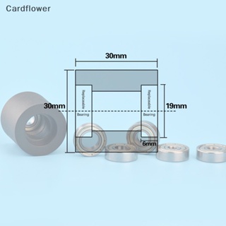 &lt;Cardflower&gt; ล้อลูกกลิ้งยาง PU โพลียูรีเทน เส้นผ่าศูนย์กลาง 30 มม. คุณภาพสูง