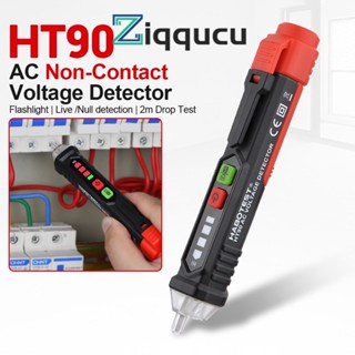 Ziqqucu HT90 ปากกาทดสอบอัจฉริยะ อเนกประสงค์ สําหรับช่างไฟฟ้า