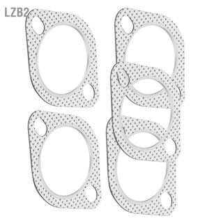 LZB2 2.5" ชุบซิงค์ท่อไอเสียเฮดเดอร์ท่อร่วมท่อร่วมสะสมปะเก็นหน้าแปลน 2 โบลท์