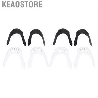 Keaostore Shoe Creases Guard  Sneaker Shoes Protector   Prevent Slip Extend Shoes Life 4 Pairs Freely Trimming for Daily Use